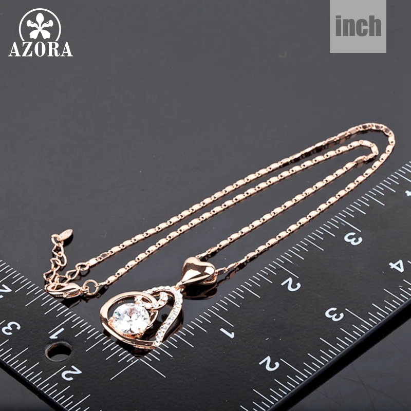 Женское ожерелье с подвеской в виде двойного сердца|heart pendant necklace|necklace apendant necklace |