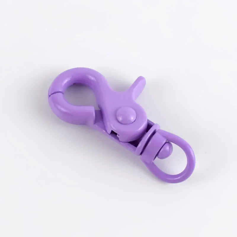 No11 light purple Meetee 5/10 шт. 20x43 мм Цвет роспись брелок пряжкой Омар Lock "сделай сам" для украшения AP610 - Цвет: No11 light purple