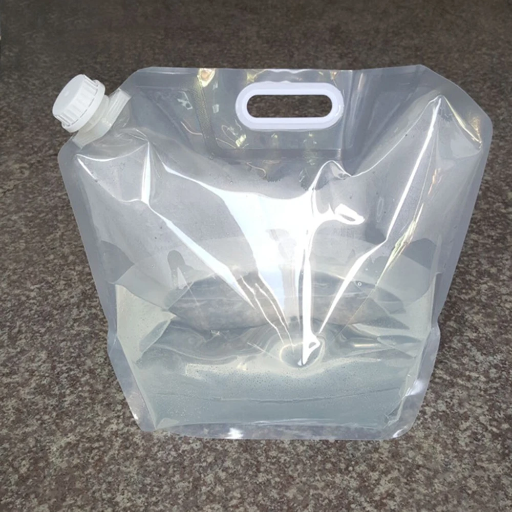 

15L/10L/5L Foldable Water Bag Outdoor Sports Camping Hiking Storge Water Bucket Picnic Water Container Lifting Carrier