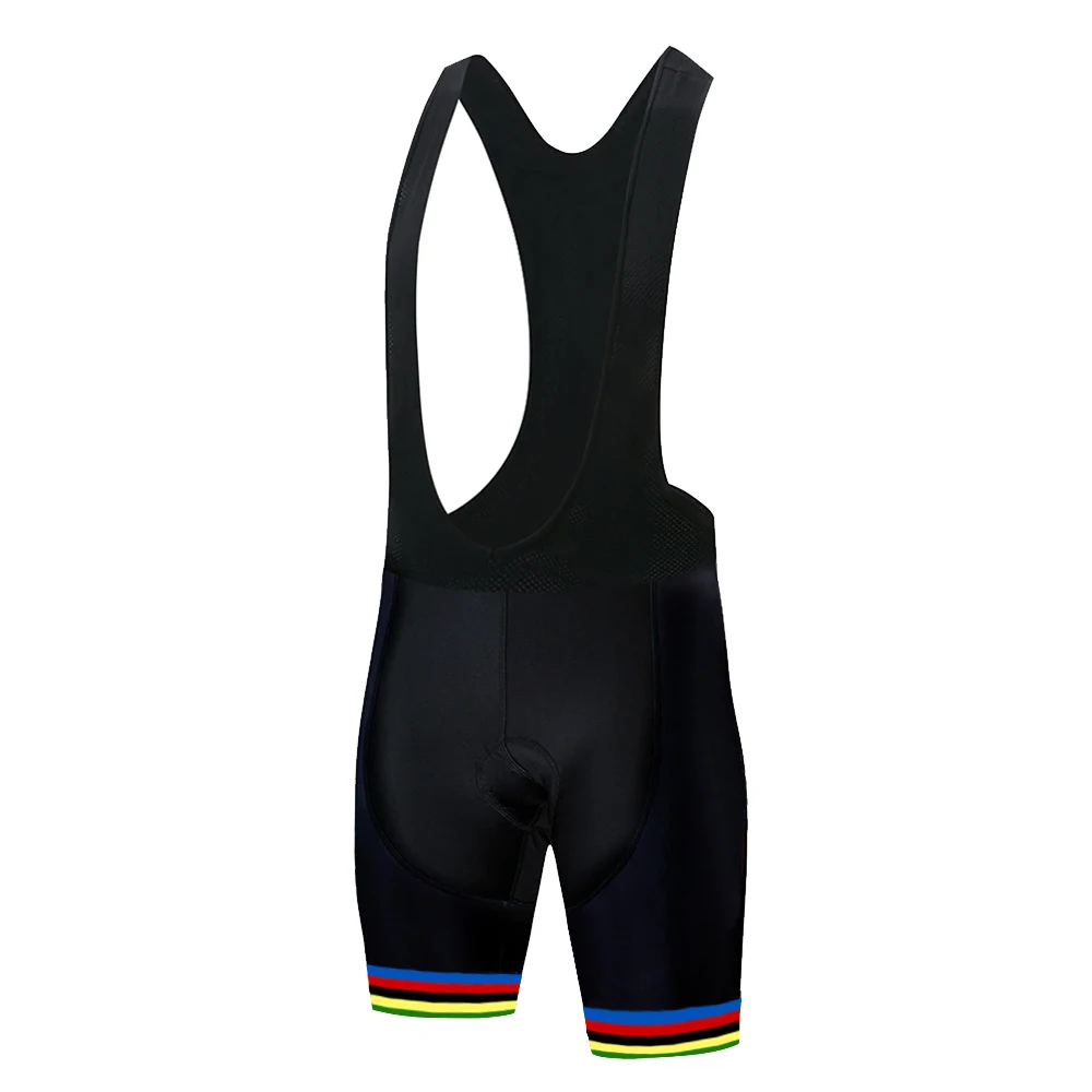 Мужские шорты для велоспорта с лазерной обрезкой летние радужной вставкой