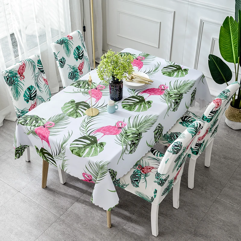Современный минималистичный домашний скатерть чехол на стул комбинированный