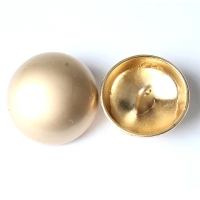 Fog gold 12 шт./партия, 10-26 мм, Высококачественная Круглая Металлическая пуговица-грибок, пальто, одежда, женский свитер, рубашка на пуговицах, C101 - Цвет: Fog gold