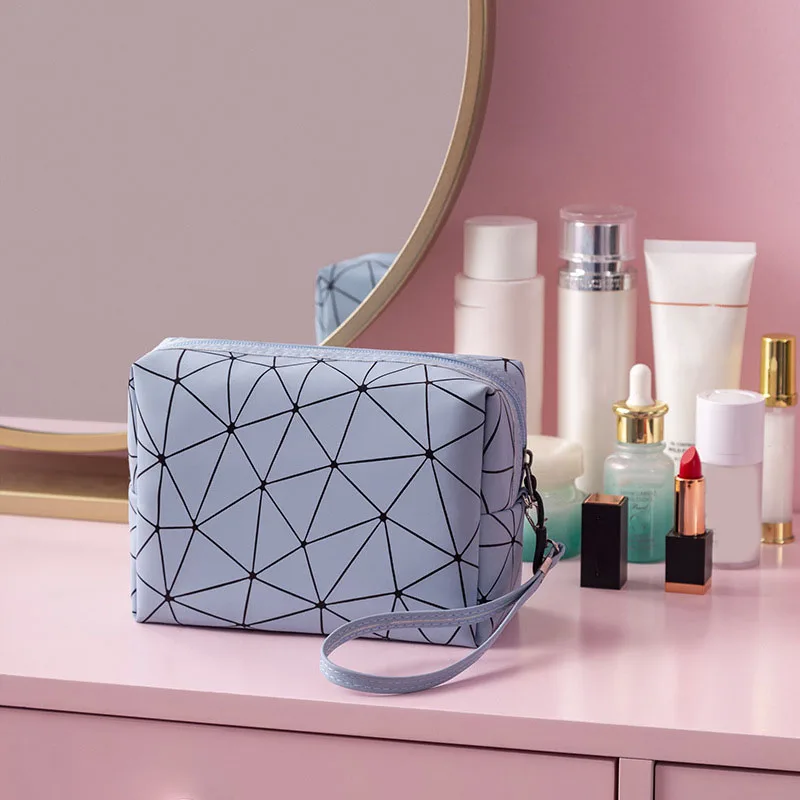 

Women Cosmetic Bag Portable Waterproof Toiletries Jewelry Storage Pouch Makeup Handbag Home Travel Gadgets Organizer Accessory