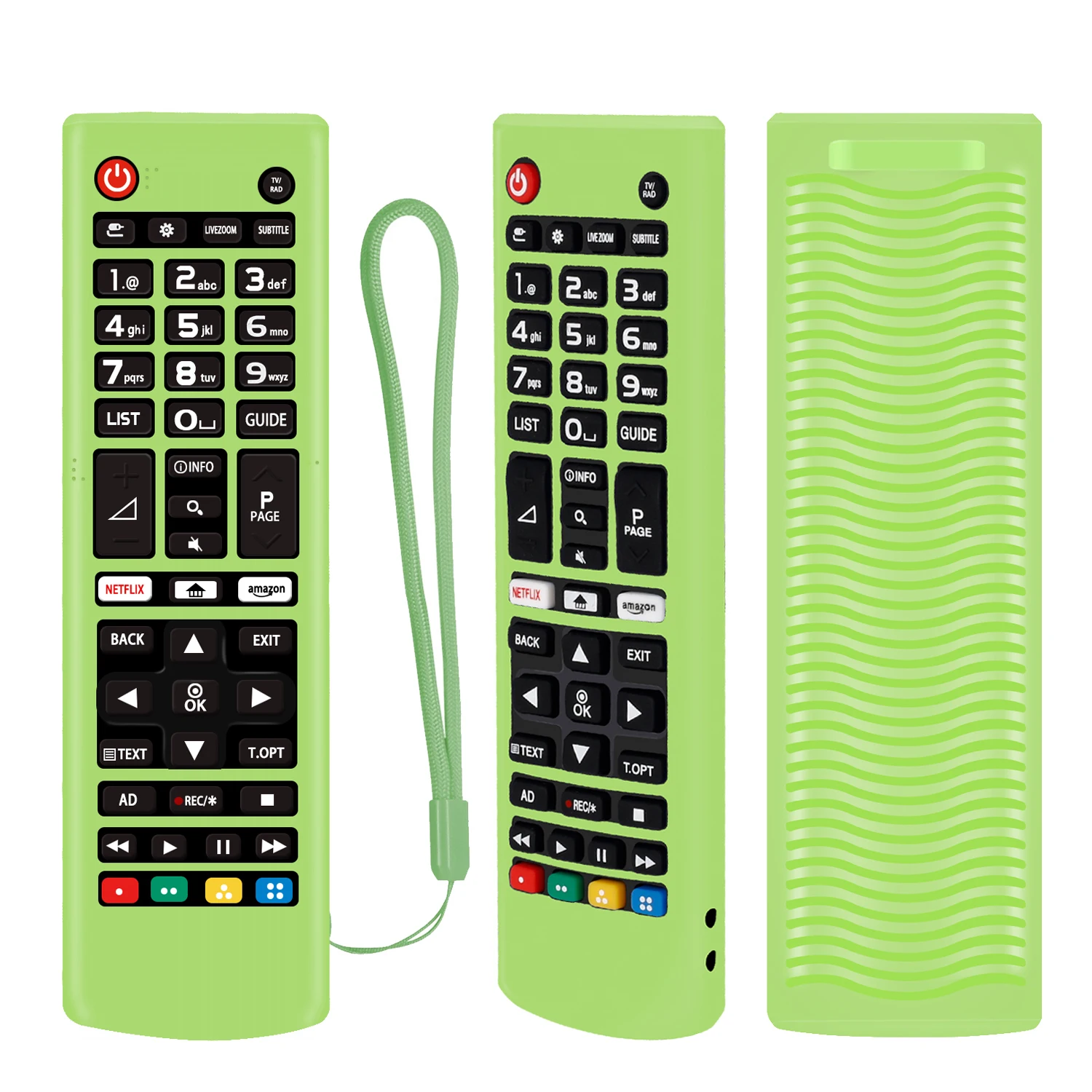 

Tv Remote Control Case for LG AKB74915324 AKB75375608 AKB74915305 AKB75375604 AKB73715601 Silicone Shockproof Protective Cover