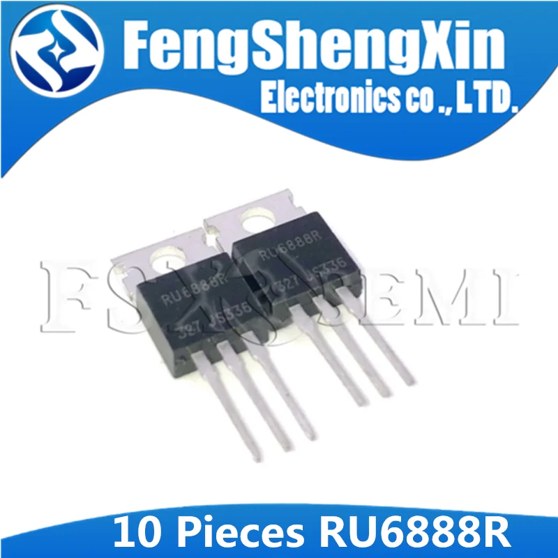10 шт RU6888R TO220 RU6888 TO 220 RU6888R3 N Channel Advanced Power MOSFET|Интегральные схемы| |
