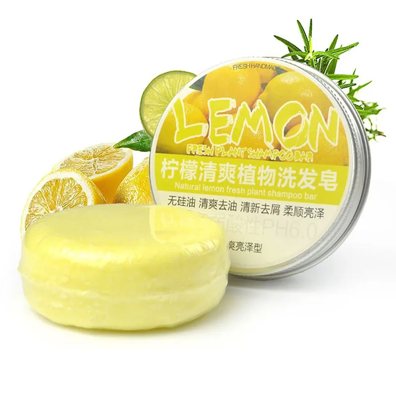 Natural Handmade Shampoo Soap Bar Nourishing Repair Damaged Hair Anti-Dandruff Off Hair Care Tool