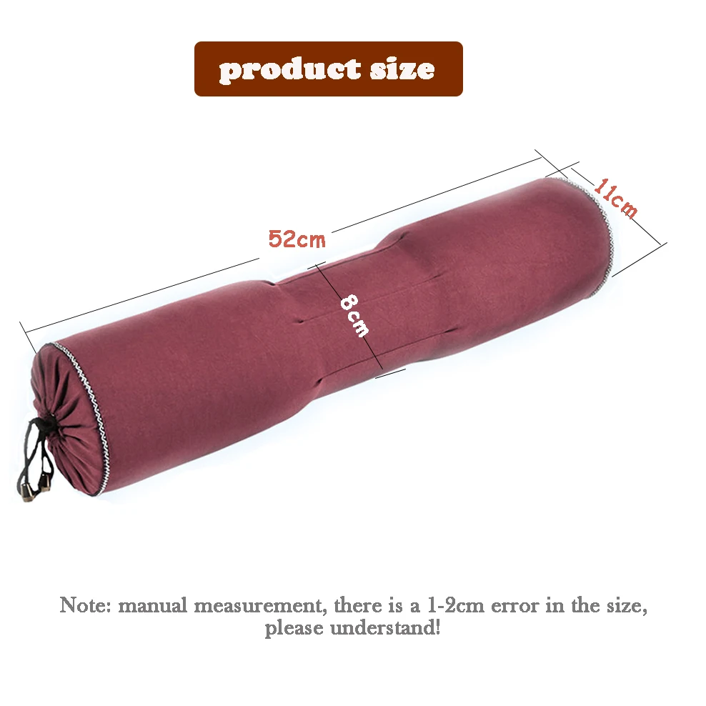 Cassia Seed Neck Pillow Large Cylindrical For Repairing Cervical Spine Sleep Aid Healthy Yoga |