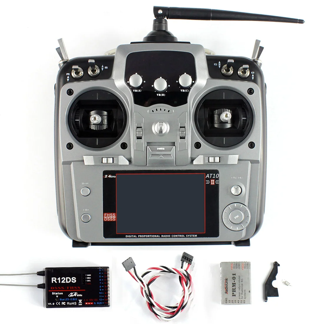 6-осевой полный AT10II передатчик HMF S550 рамка GPS APM 2 8 Полетный Контроллер Gimbal Mount RC