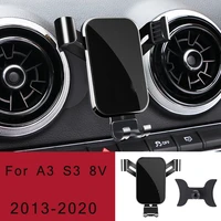 Car Phone Holder For Audi RS3 SQ2 Air Vent Mount Car Styling Bracket GPS Stand Rotatable Support Mobile Accessories