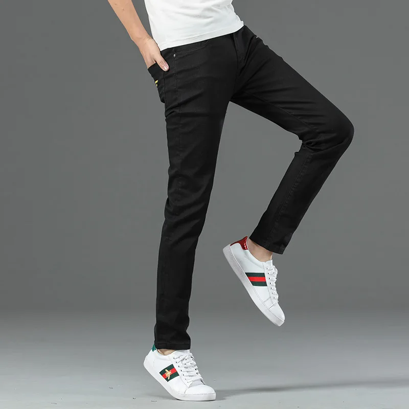 

Jeans 2021 summer new leisure trend net red Leggings fashion men's long pants