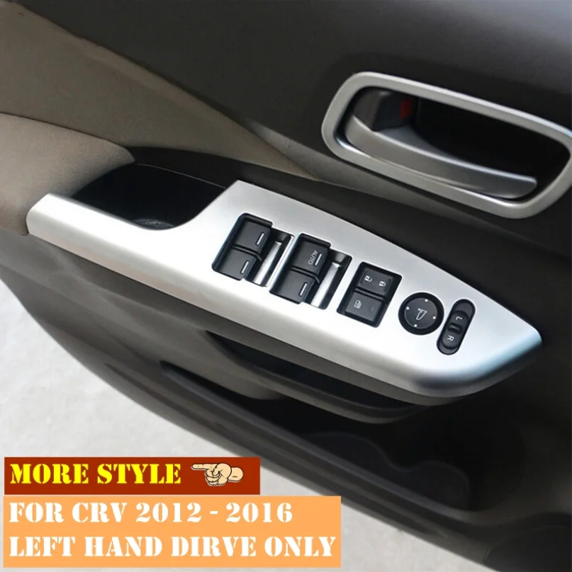 Интерьер для Honda CRV CR V 2012 2013 2014 2015 2016 дверная ручка держатель окно Лифт кнопка