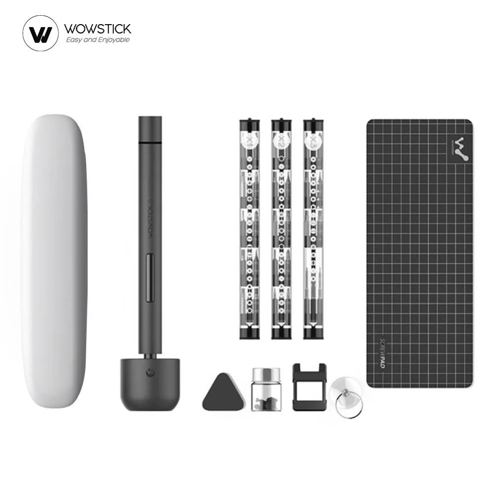 Xiaomi Wowstick 1F Pro мини электрическая отвертка перезаряжаемый беспроводной шуруповерт с светодиодный светильник литиевая батарея