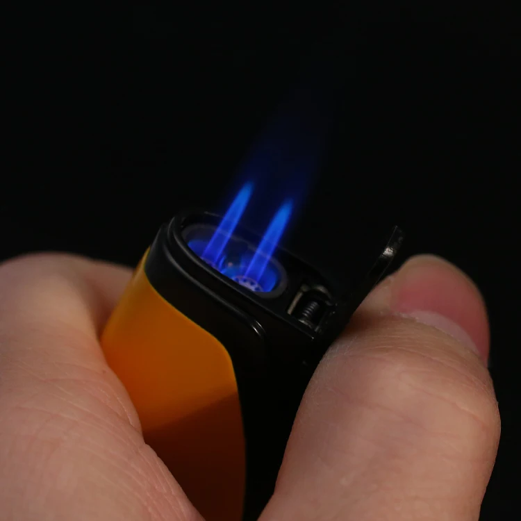 COHIBA Портативный кожаный чехол Дерево кедра с подкладкой сигары гумидор Фонарь Jet