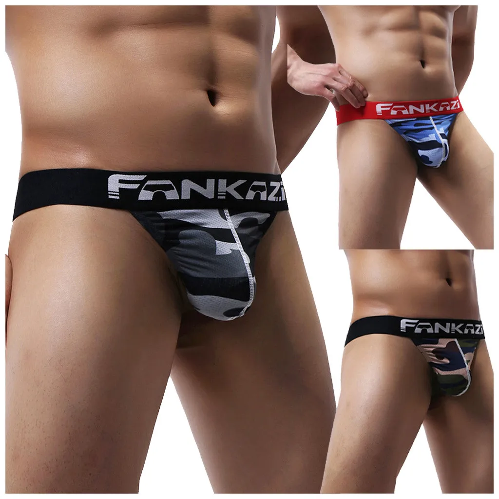 Мужское камуфляжное повседневное нижнее белье в японском стиле штаны с низкой