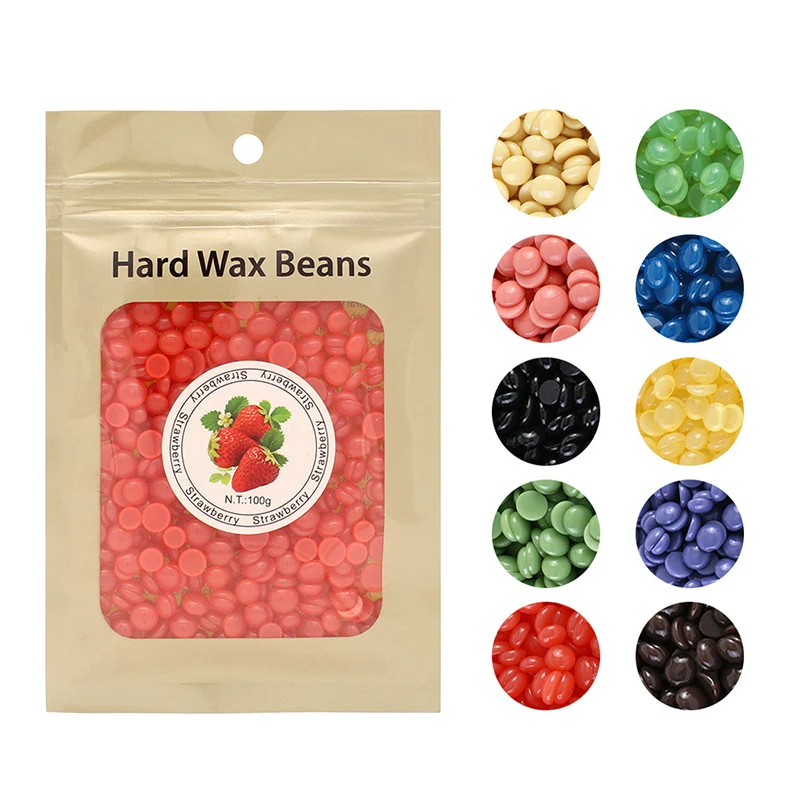 Восковые бобы для депиляции 25 г все типы красоты кожи горячего воска удаление