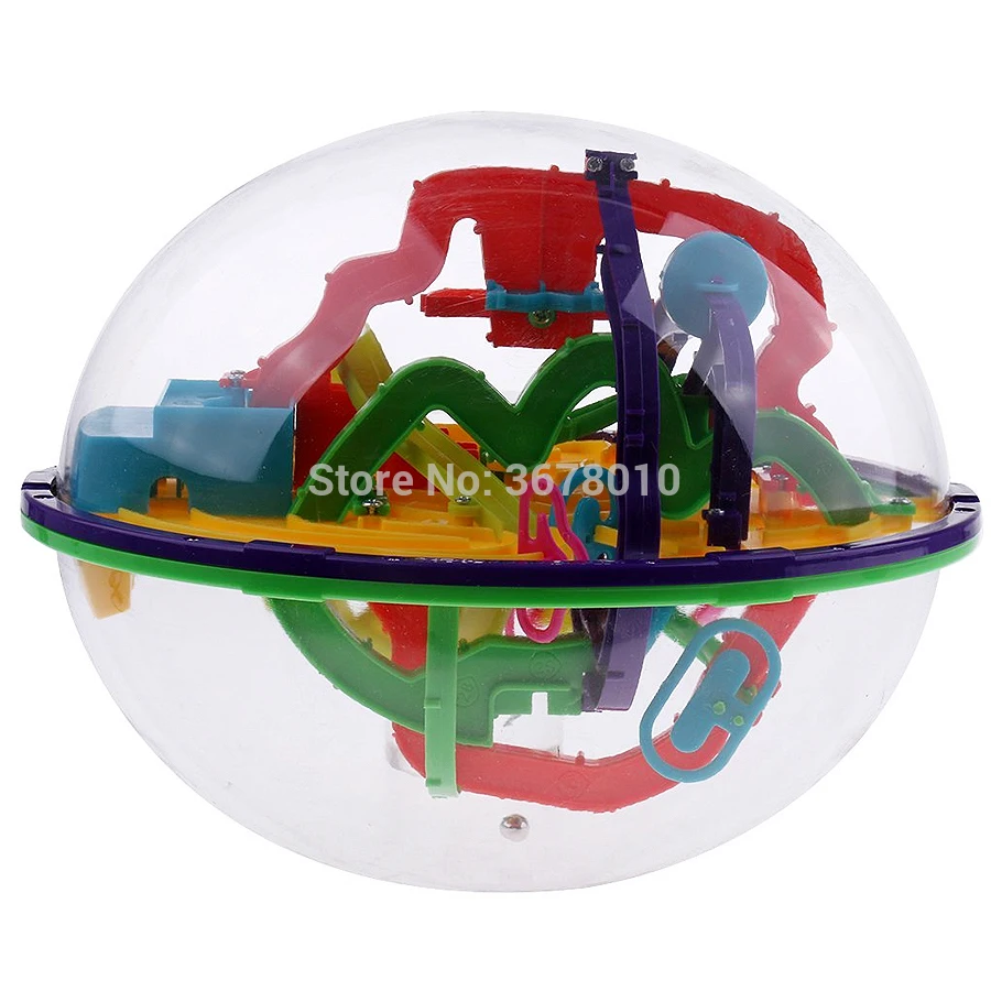 208 сложных препятствий интеллект баланс 3D лабиринт мяч волшебная головоломка