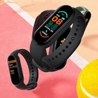 Смарт-браслет M6 для мужчин и женщин, Смарт-часы с пульсометром и тонометром, фитнес-трекер, Смарт-часы для AndroidIOS