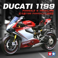 tamiya 14132 112 scale ducati 1199 panigale s tricolore motorcycle display collectible toy plastic assembly building model kit