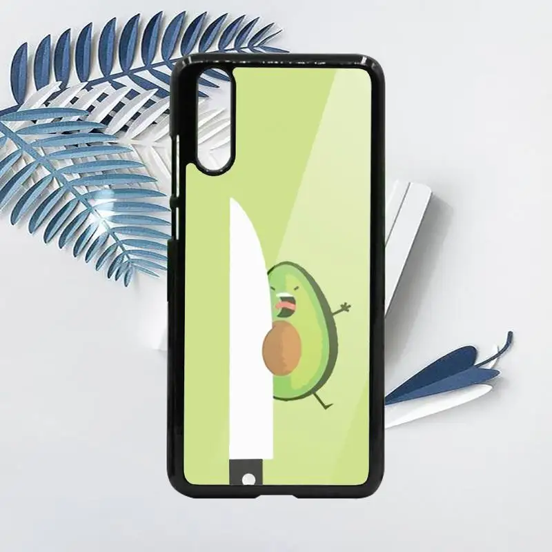 

avocado aesthetic cute fashion pattern Phone Case For Samsung galaxy S note 8 9 20 10 e lite2019 plus pro ultra Hard PC