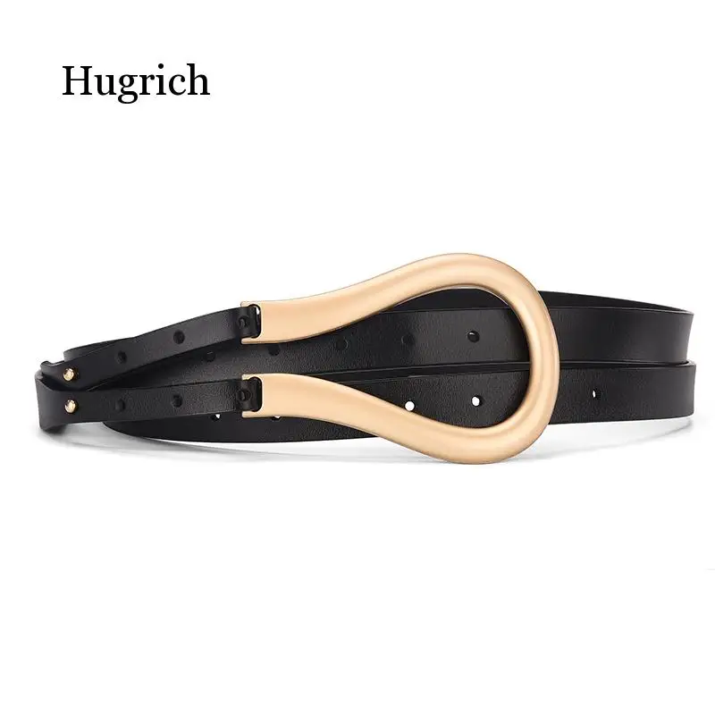 Luxury Newest Fashion Soft Faux Leather Belts Personality Double Layer Waistbands Shirt Knotted Belt Long Straps