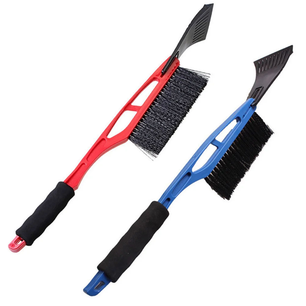 

2 in 1 Car Ice Scraper Snow Remover Auto Vehicle Windshield Winter Ice Removing Brush Shovel Portable Cleaning Tools