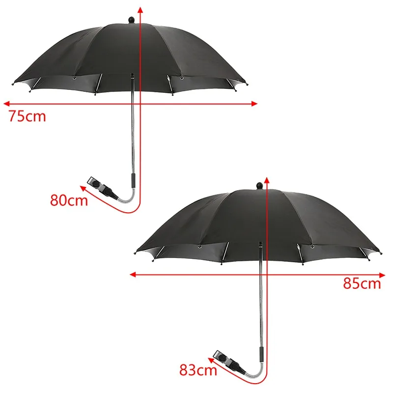 Flexible Adjustable Baby Stroller Umbrella Holder Accessories Mount Multiused Wheelchair Parasol Shelf Bike Connector | Дом и сад