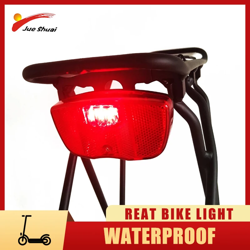 

Rear Rack Bike Light Red Bicycle Taillight Waterproof Rear Lamp Fender for Cycling Super Bright Free Shipping