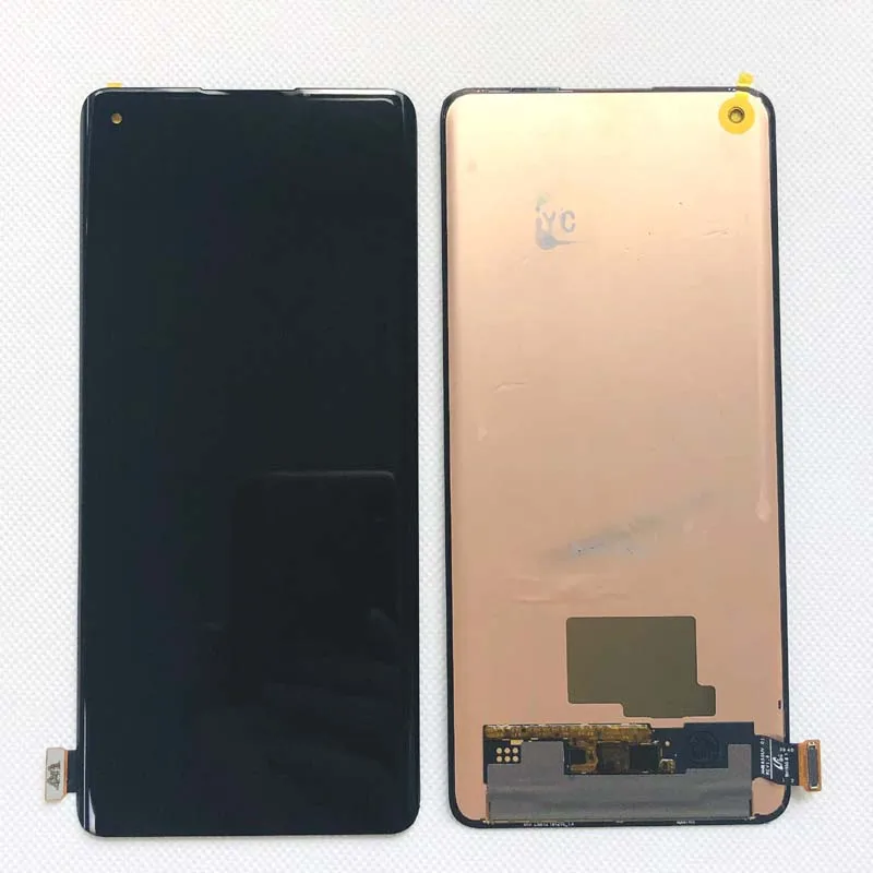 

6.55" Original AMOLED Tested For OnePlus 8T LCD Display Screen+Touch Panel Digitizer Frame For Oneplus 8T 5G 1+8T KB2001
