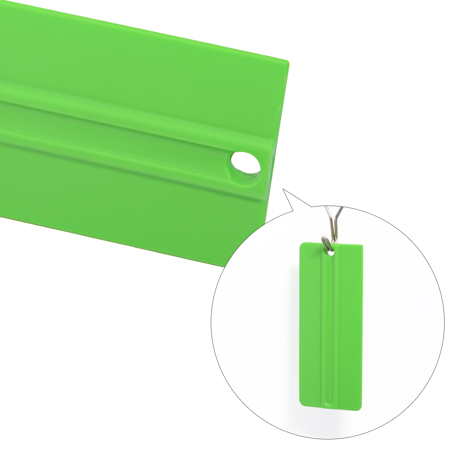 EHDIS 2 шт. Автомобильная волоконная пленка набор мягких скребков виниловая обертка