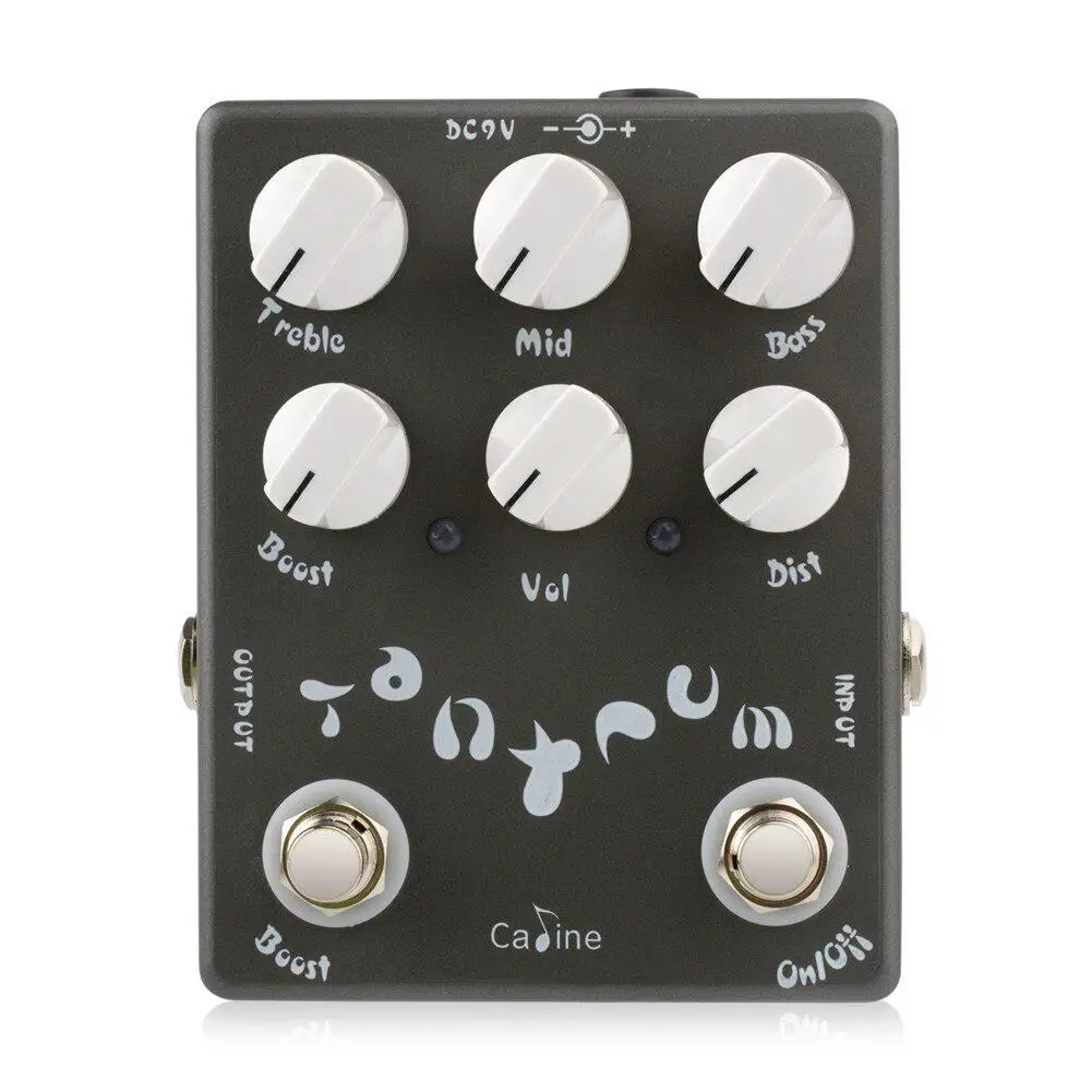 Педаль для электрогитары без эквалайзера Overdrive Stompbox педаль с задержкой режима