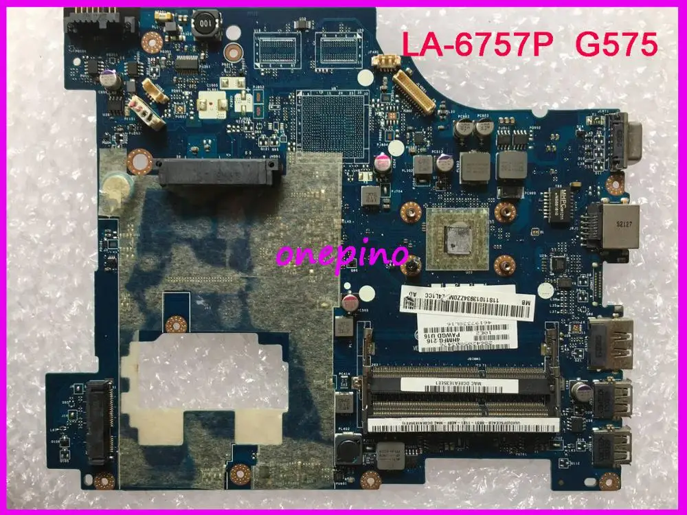 LA-6757P для lenovo G575 loptop материнская плата PAWGD LA-6757P протестированная Рабочая LA-6757P для lenovo G575 loptop материнская плата PAWGD LA-6757P протестированная Рабочая