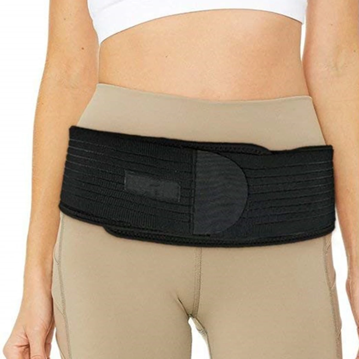 

Stabilizing Si Brace Belt Anti-Slip Sciatica Joint Hip Support Strap For Men & Women - Alleviates Inflammation & Pelvis Pain