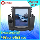 4 + 64 Гб экран Теслы для Toyota RAV4 RAV 4 2006 2007 2008 2009 2010-2012 Android10.0 Автомобильный мультимедийный плеер GPS навигация Радио стерео