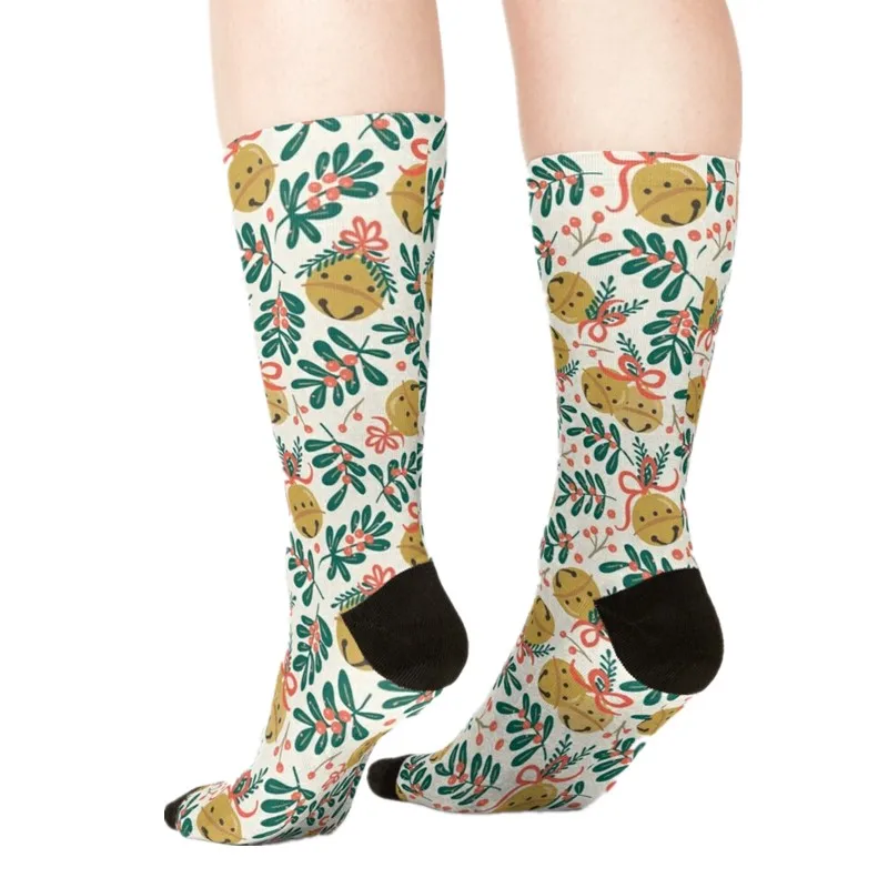 

2021 Women's socks kawaii Know Your Penguins Printed Socks Woman harajuku Happy Funny Novelty cute girl gift Socks for women