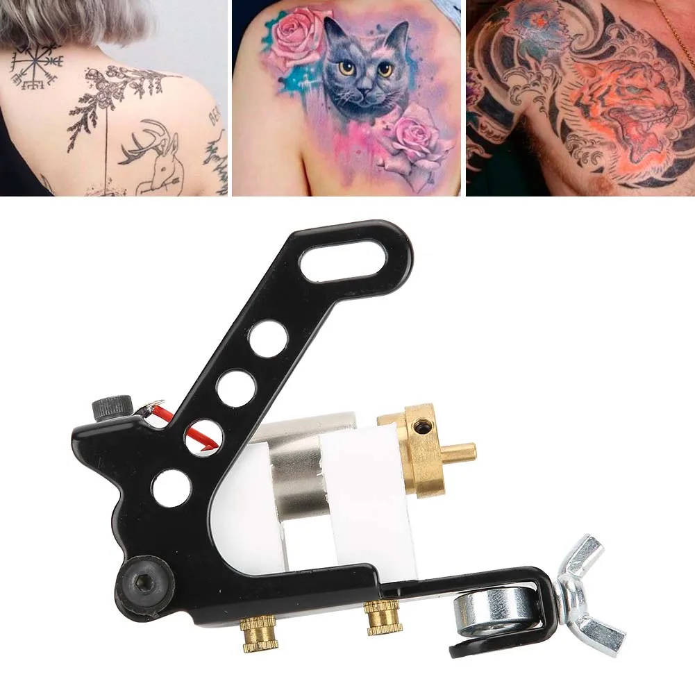 Простой двигатель татуировки сильный Мощность сплав устройство для татуажа Шейдеров Татуировки Пистолеты для держатели для тату-машинок т...