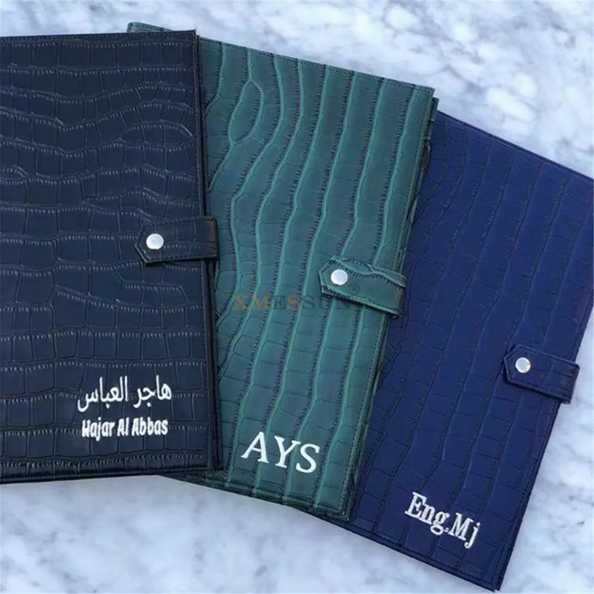 XMESSUN модная индивидуализированная папка для документов университета с тиснением