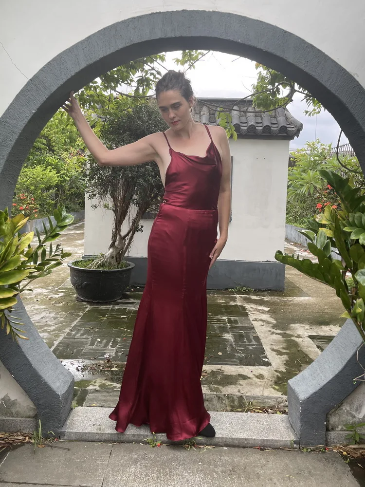 

Красное платье 100% шелковое платье taior для матери невесты платья для жениха Вечерние платья для свадебной вечеринки