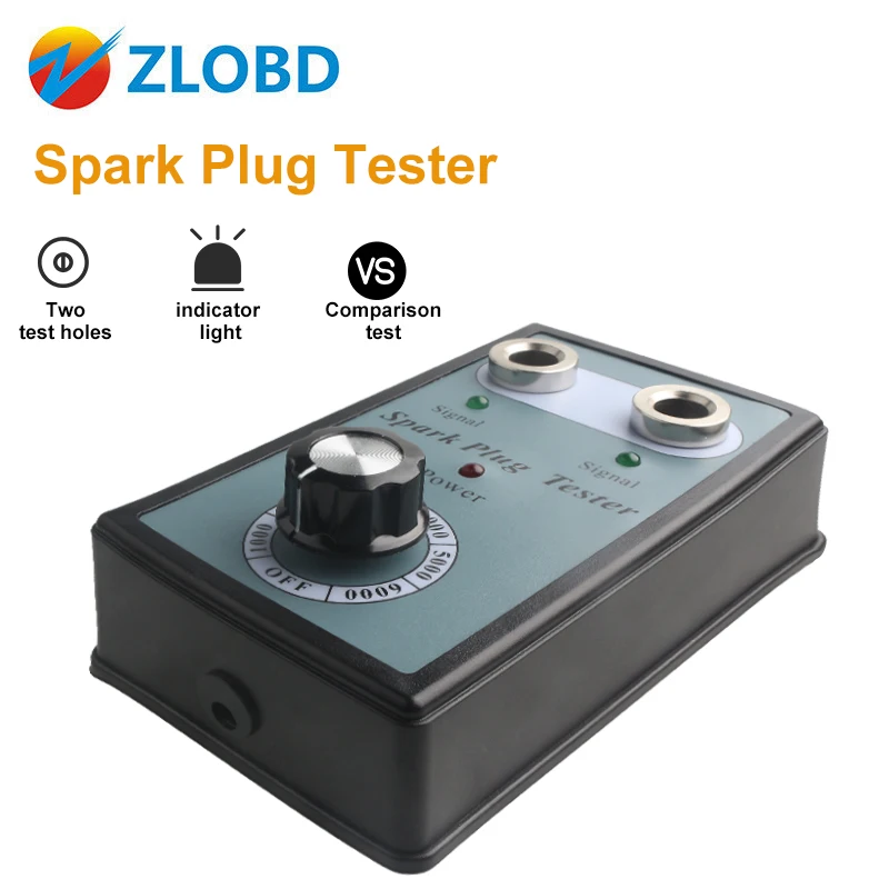 Автомобильный тестер свечей зажигания с регулируемым двойным отверстием
