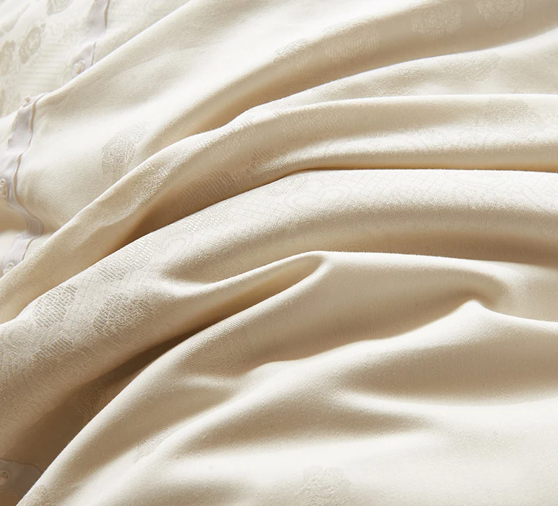 Комплект постельного белья принцессы из жаккарда и хлопка роскошный свадебный