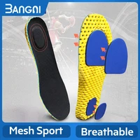 3angni sport insoles for shoes gel pad support shoe sole non slip breathable soft sport arch support insert insole for feet