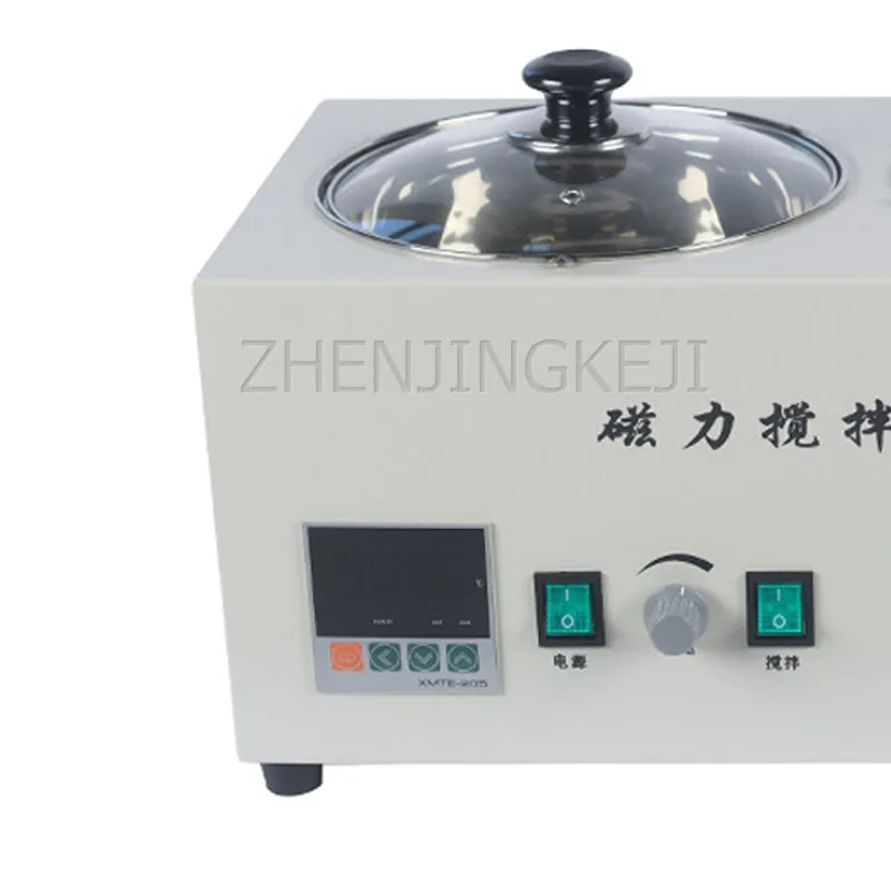 

2 Holes Electro-thermal Constant Temperature Magnetic Stirring 220V Water Bath Oil bath Stainless Steel Laboratory Equipment