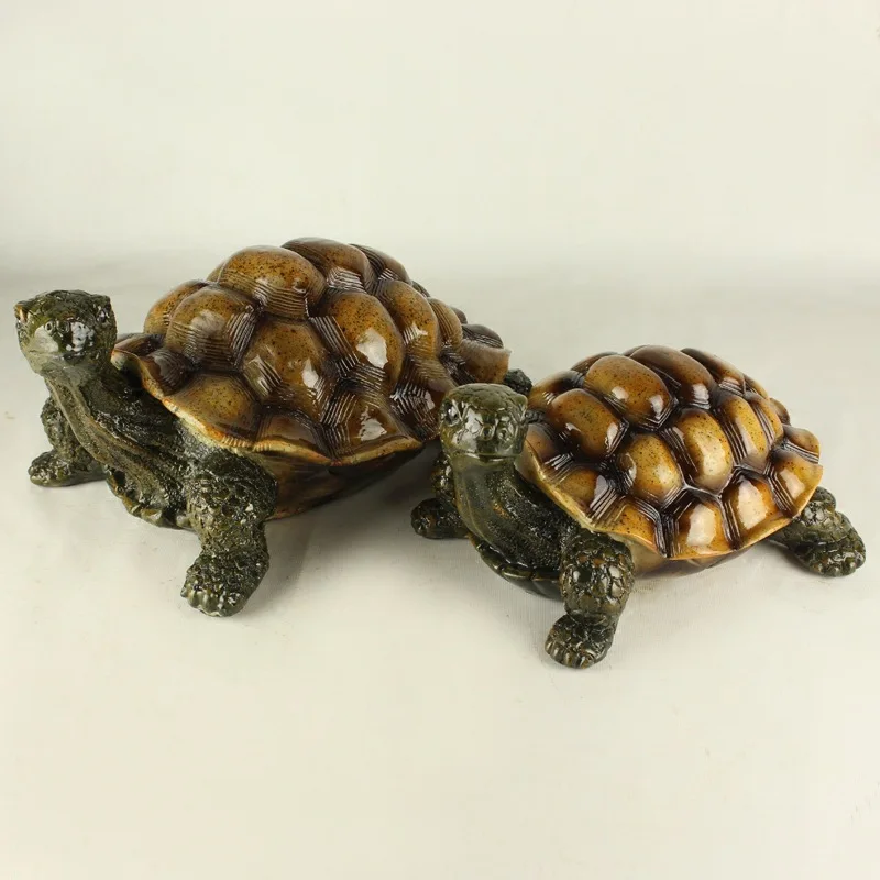 Китайские долговечные Черепашки чтобы остановить беду трудно фэн шуй смола