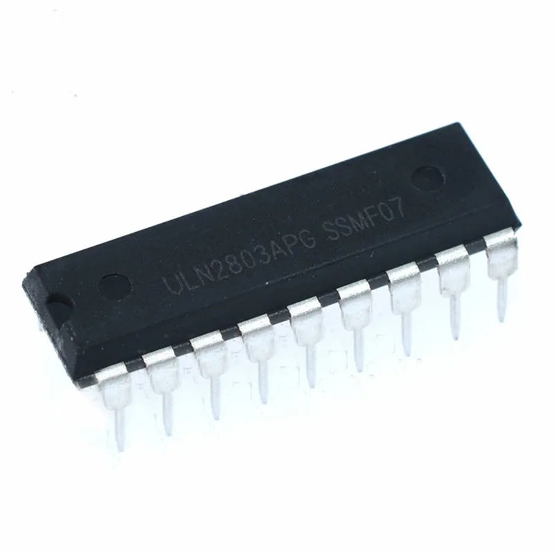 

10PCS ULN2803APG Darlington Transistor Array 500mA X8 DIP-18 Made In China Brand New