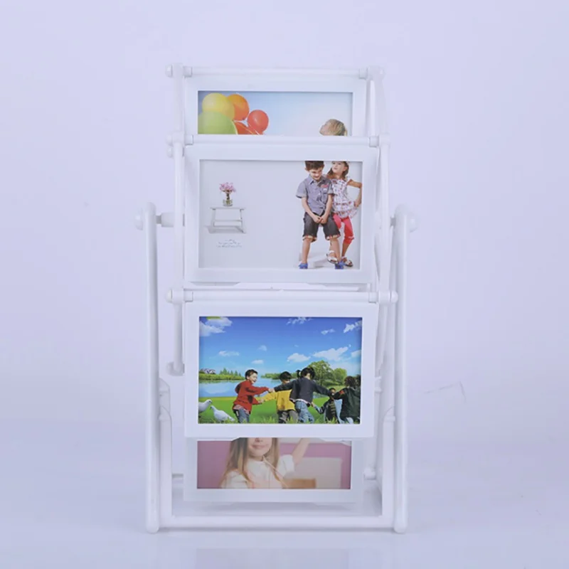 

Rotating Ferris Wheel Plastic Photo Frame Plane Relief Studio Windmill Photo Frame Office Table Decoration 2021 New