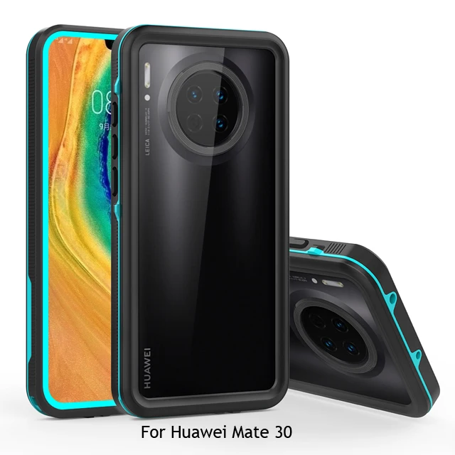 IP68 Водонепроницаемый чехол huawei mate 20 Pro Чехол Funda huawei mate 20 Pro Водонепроницаемый чехол 360 Защита для mate 30 Pro 20Pro чехол