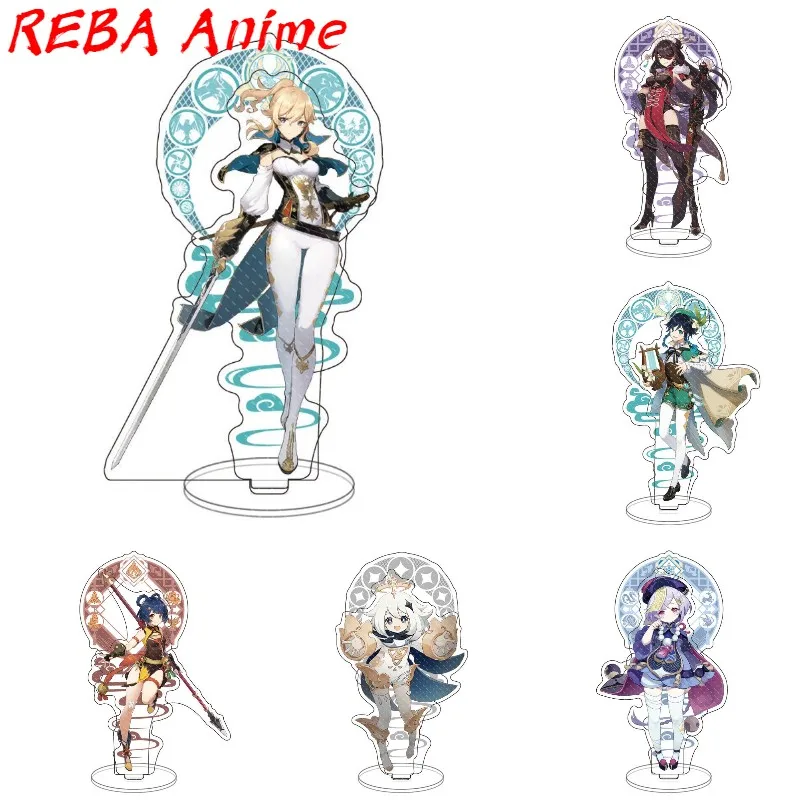 

Genshin Impact Game Sangonomiya Kokomi Aloy Kujo Sara Klee Baal Acrylic Stand Model Plate Desk Decor Standing Sign Fans Gifts