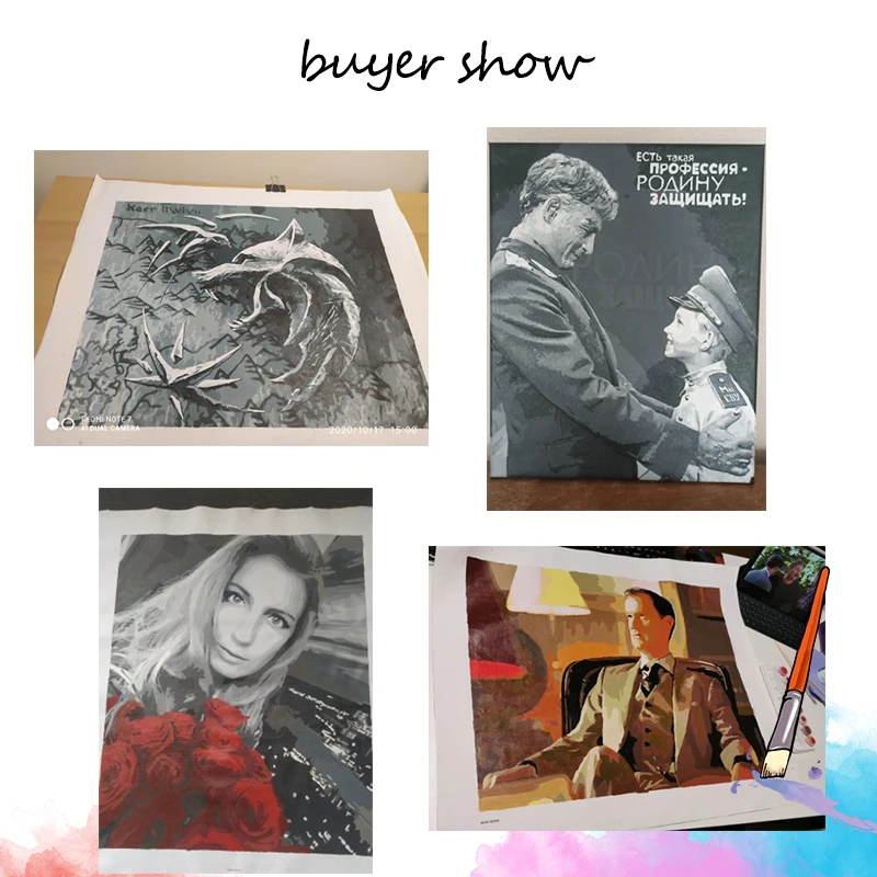 Картины по номерам масляной краской индивидуальная фотография индивидуальному