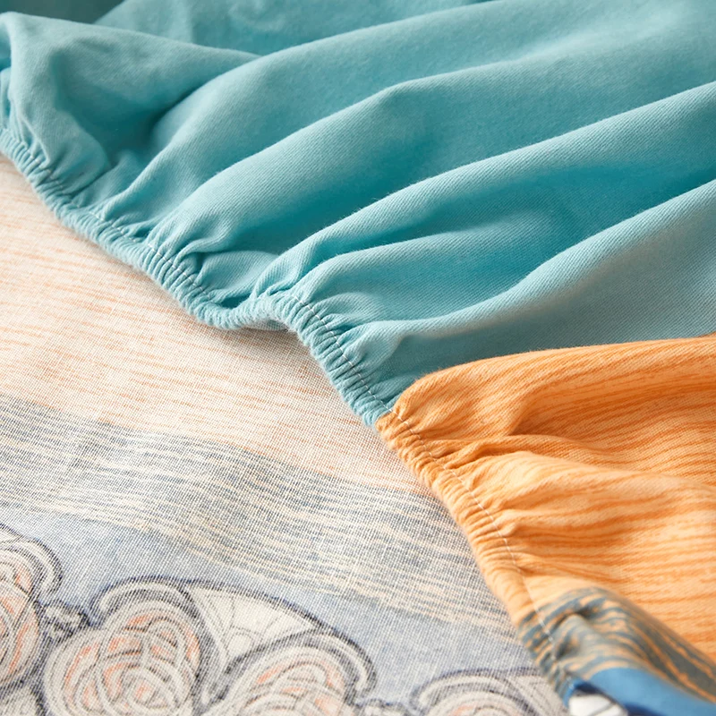 Натяжная простыня Kuup в европейском стиле из хлопка роскошная Королевский размер