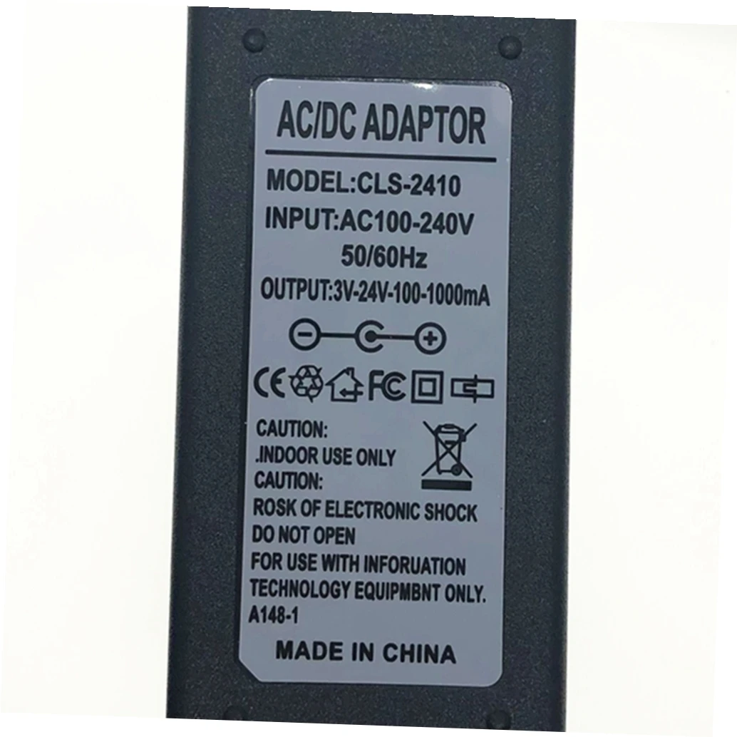 Регулируемый AC к DC 3V 9V 12V 24V 36 V 1A 2A Мощность Универсальный адаптер с Дисплей 3 9 12 24 В