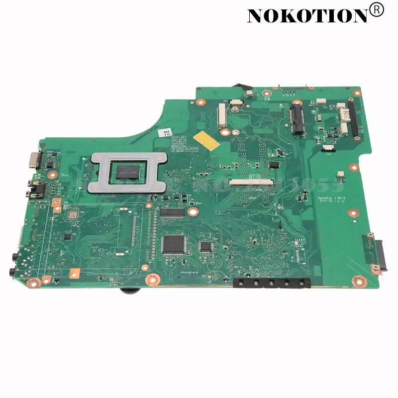 Материнская плата NOKOTION V000185550 6050A2302901 для ноутбука TOSHIBA Satellite L505 L500 GL40 DDR3 бесплатный